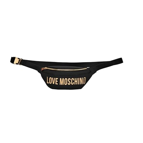 Love Moschino JC4195PP1NKD0000, Fanny Pack Damen, Schwarz, Einheitsgröße, Schwarz, Einheitsgröße