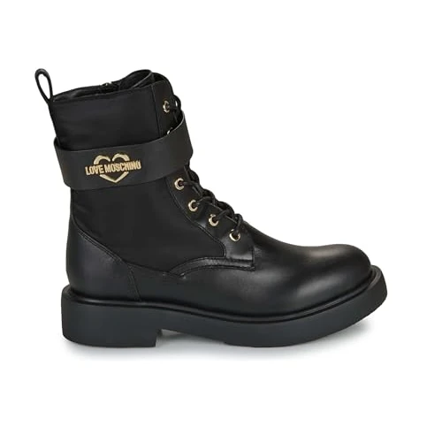 Love Moschino Damen Stiefeletten City 40 Schwarz D26MO01 JA24024G1NIN100A, Schwarz, 37 EU
