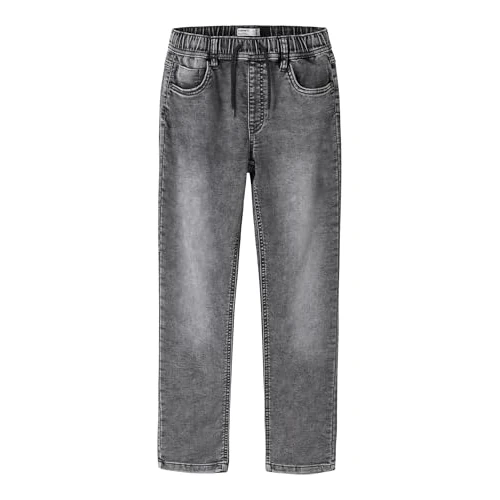 Offerta a tempo: NAME IT Boy Jeans Slim Fit Sweat, Denim Grigio Medio, 134 - 0.00% da 23.99 € a 23.99 €