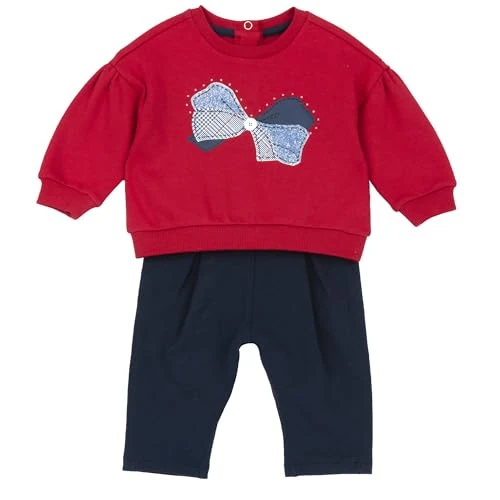 Limited-time offer: Chicco 2-Piece Set Blouse + Long Trousers Red from 75.47 GBP to 75.47 GBP (save 0%)