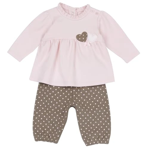 Oferta limitada: Chicco, Conjunto para Bebé con Camiseta y Pantalón Fabricado en Tejido Suave, Ropa para Niña 0-24 Meses, Ideas de Regalo para el Nacimiento, Designed in Italy de 39.99 EUR a 39.99 EUR (ahorro 0%)