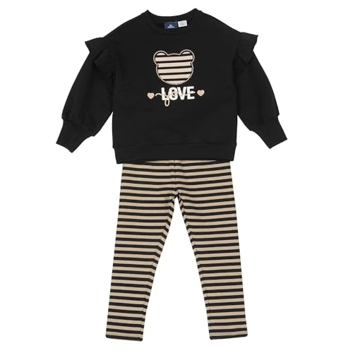 Chicco, Ensemble Fille avec Sweat Shirt et Legging, en Tissu Chaud et Doux, Vêtements Fille, Designed in Italy