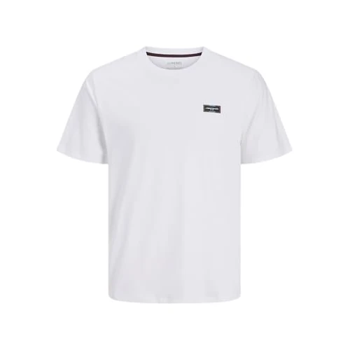 Oferta limitada: JJ rebel Camiseta para Hombre Jrebdrummer SS Crew Neck, Blanco, S de 9.69 € a 9.69 € (ahorro 0.00%)