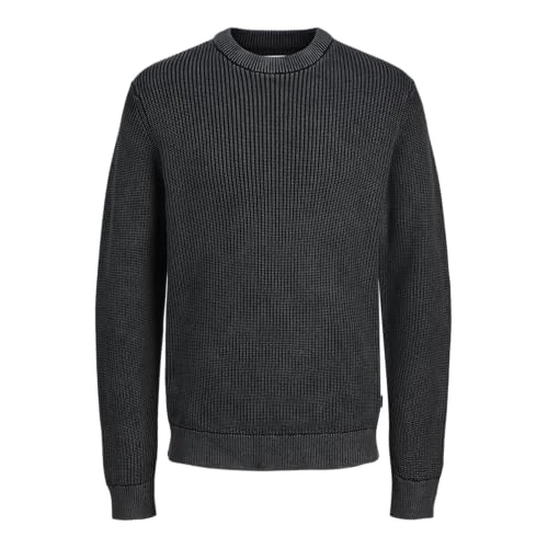 Limited-time offer: JACK & JONES Men's Jjtanaka Knit Crew Neck, Black, XXL from 31.51 GBP to 31.51 GBP (save 0%)
