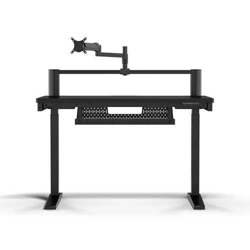 Offerta a tempo: CORSAIR Platform:4 Elevate – 120 cm x 76 cm, Altezza Regolabile, Scrivania Elettrica per Computer da Gioco in Piedi, Preimpostazioni di Memoria, Supporto per Monitor Incluso – Nero - 75% da 1199.90 € a 299.99 €