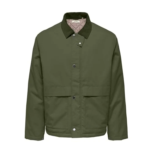 Limited-time offer: ONLY & SONS Onskosmo OTW Vd Men's Padded Jacket, Olive Night, M, Olive Night, M from 71.21 £ to 71.21 £ (save 0.00%)