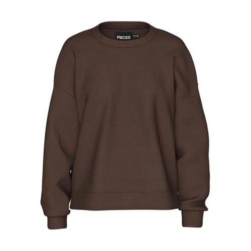 Offerta a tempo: PIECES Pcchilli LS Loose Sweat Noos BC, Hot Fudge, XXL - 0% da 17.49 € a 17.49 €