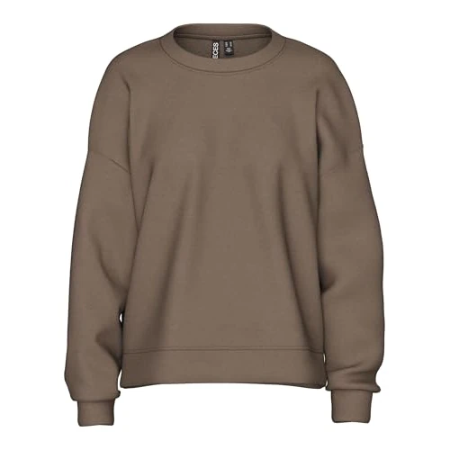 Offerta a tempo: PIECES Felpa da Donna PCCHILLI Loose Fit, Morel., XS - 30% da 24.99 € a 17.52 €