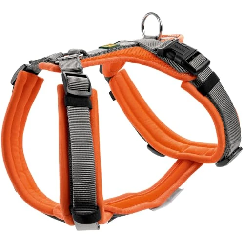 Limited offer: Hunter Maldon UP Dog Harness, Soft Padded and Comfortable, Highly Reflective by 3M Scotchlite, Adjustable to 4 Positions, with Padded Handle (from S-M), Size: XS-S from 29.21 EUR to 29.21 EUR (save 0%)