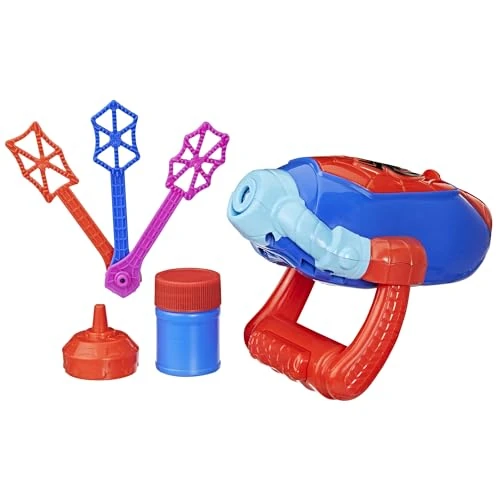 Limited-time offer: Marvel Spidey and His Amazing Friends – Water-Webs Bubble Slinger Electronic Bubble Toy with 3 Wands, Bubble Solution & Refill Funnel – Roleplay Toy for Kids Ages 3 and Up from 19.99 £ to 17.19 £ (save 14%)