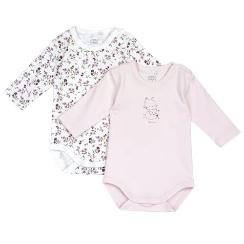 Chicco, Langarmbody Für Neugeborene, Aus Weicher Baumwolle, Mit Praktischer Schulteröffnung Und Knopfleiste, Babykleidung Für 0-24 Monate, Geschenkideen Zur Geburt, Designed in Italy