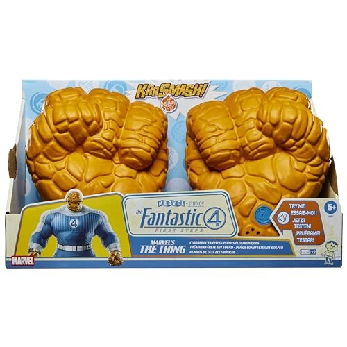 Oferta limitada: Marvel Studios’ The Fantastic Four: First Steps, Puños con Efectos de golpeo de La Mole, Artículos para Juego de rol de 32.99 € a 32.99 € (ahorro 0.00%)