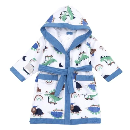 Chicco Unisex Kid's Bathrobe, Multicolor, 4 Years