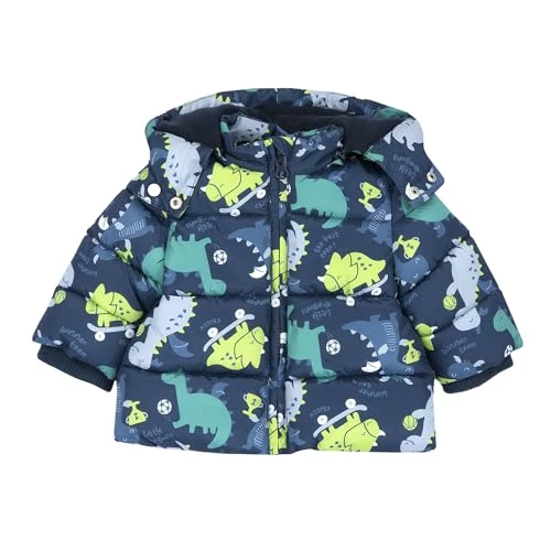 Chicco, Abrigo Bebé Niño con Capucha y Práctico Cierre de Cremallera, Lavable en la Lavadora, Ropa Bebé 0-24 Meses, Designed in Italy
