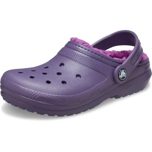 Oferta limitada: Crocs Classic Lined Clog K, Zuecos Unisex niños, Nightshade, 36/37 EU de 49.99 EUR a 31.49 EUR (ahorro 37%)