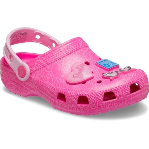 Offerta a tempo: Crocs Mattel Pink Barbie Classic Clog K, Zoccoli Unisex - Bambini e Ragazzi, Multicolore, 30/31 EU - 40% da 54.99 € a 32.77 €