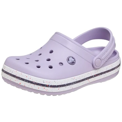 Offerta a tempo: Crocs Crocband Speckled Band Clog T, Zoccoli Unisex - Bambini e Ragazzi, Lavender, 24/25 EU - 0% da 35.68 € a 35.68 €