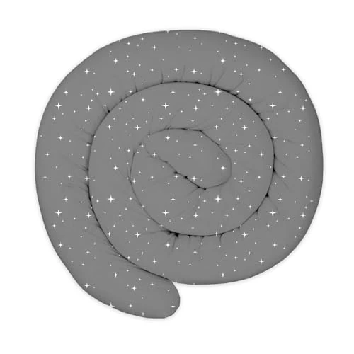 XXL bedslang bedkussen voedingskussen bedrol bedrandbescherming sierkussen bedomranding slang XL handgemaakt Galaxie 200 cm Oeko-Tex-certificaat