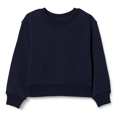 Offerta a tempo: Amazon Essentials Abito a Maniche Lunghe in Velluto a Coste, Aderente e Svasato Bambine e ragazze, Blu Marino, 4 anni - 31% da 13.13 € a 9.09 €