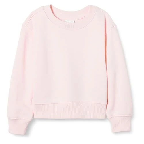 Offerta a tempo: Amazon Essentials Felpa Girocollo Bambine e Ragazze, Rosa Chiaro, 3 anni - 28% da 13.32 € a 9.59 €
