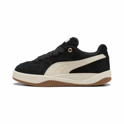 Zeitlich begrenztes Angebot: PUMA Park Luna SD Sneaker für Damen, schwarz-alpiner Schnee, 3.5 UK von 69.95 € auf 45.38 € (35% Rabatt)