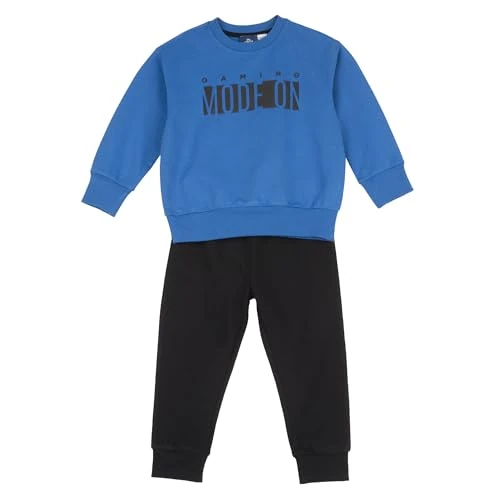 Chicco, Conjunto Niño con Sudadera y Pantalones Largos, Cómodo y a la Moda, Ropa para Bebé, Designed in Italy