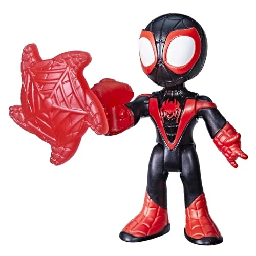 Limited offer: Marvel Spidey and His Super Friends - Miles "Spin" Morales Action Figure 3 Inch Articulated - With Removable Mesh Accessory - Serial Design - Toy from 3 Years from 5.99 EUR to 4.99 EUR (save 17%)