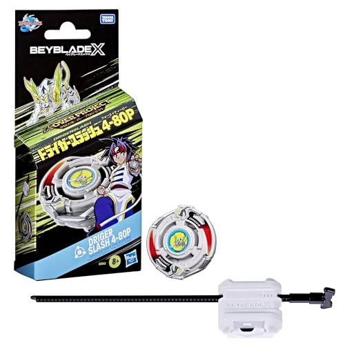 Hasbro Beyblade X X-Over Project Driger Slash 4-80P Starter Pack Kreisel und Starter