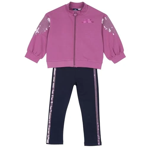 Limited offer: Chicco Girl's Tracksuit Set, Non-fleece Lined Two-piece suit suit Chicco from 32.99 EUR to 20.04 EUR (save 39%)