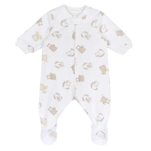 Chicco, Tutina Neonato e Neonata in Caldo e Morbido Pile, con Comoda Apertura Frontale, Ideale per l'Inverno, Abbigliamento Bambino e Bambina 0-24 Mesi, Designed in Italy