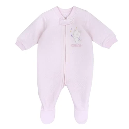 Chicco, Grenouillère Bébé Garçon et Fille en Tissu Doux, avec Ouverture Frontale Pratique, Idéale pour l'hiver, Vêtements Bébé, Designed in Italy