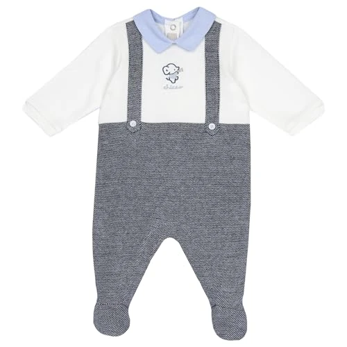 Chicco, Babystrampler Aus Weicher Baumwolle, Mit Praktischer Knopföffnung, Ideal Für Den Herbst, Babykleidung für 0-24 Monate, Designed in Italy