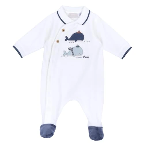 Limited offer: Chicco Baby Boys Chenille Romper With Front Opening for Winter Baby & Toddler Sleepers from 29.99 EUR to 19.93 EUR (save 34%)