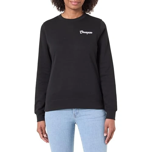 Offerta a tempo: Champion Felpa con Cappuccio da Donna Legacy, Nero, M - 5% da 31.87 € a 30.28 €
