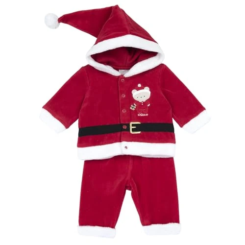 Limitiertes Angebot: Chicco, Weihnachtsoutfit Für Neugeborene, Aus Warmer Und Weicher Chenille, Mit Praktischer Knopföffnung, Babykleidung Für 0-24 Monate, Geschenkideen Zu Weihnachten, Designed in Italy von 37.99 EUR auf 30.39 EUR (Spare 20%)