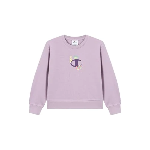 Offerta a tempo: Champion Felpa con Cappuccio Legacy Bambina, Viola, XL - 15% da 22.48 € a 19.15 €