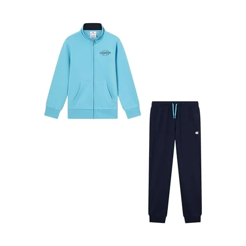 Limited offer: Champion Jungen Legacy Boys Anzug mit Kapuze und durchgehendem Reißverschluss from 32.53 EUR to 32.53 EUR (save 0%)