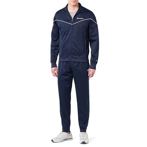 Champion Legacy - Chándal para hombre, logotipo grande, talla S, color azul, azul, S