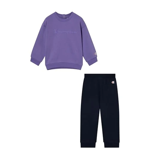 Offerta a tempo: Champion Tuta Legacy Bambina, Viola, 68 - 50% da 32.95 € a 16.48 €