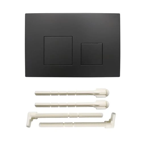 Offerta a tempo: ACESOME Placca di comando per WC Compatibile con Geberit sigma01 sigma10 sigma20 sigma21 sigma30 sigma50 sigma60 Placca di comando in plastica per sciacquone a 2 modalità (Nero) - 67% da 90.99 € a 29.89 €