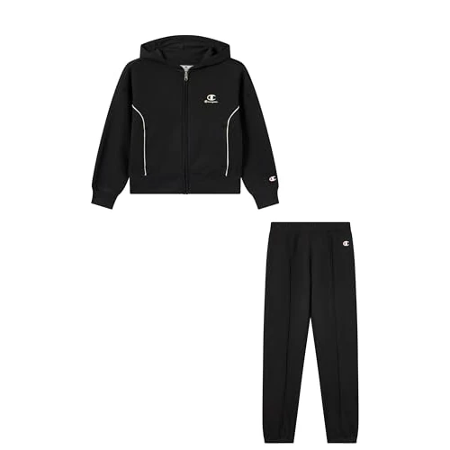Champion Legacy Girls - Chándales, talla XXS, color negro, Negro, XXS