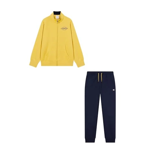 Offre limitee: Champion Legacy Boys Survêtements en Polaire, Jaune, XS Garçon de 28.50 EUR a 28.50 EUR (economie 0%)