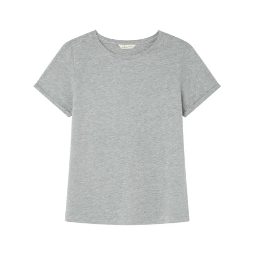 Zeitlich begrenztes Angebot: SPRINGFIELD Damen-T-Shirt, Standard-Grau, Large von 14.35 € auf 14.35 € (0.00% Rabatt)