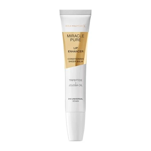 Offerta a tempo: Max Factor Miracle Pure Lip Enhancer Balsamo labbra idratante - 010 - Universal, 12 ml - 65% da 10.90 € a 3.80 €