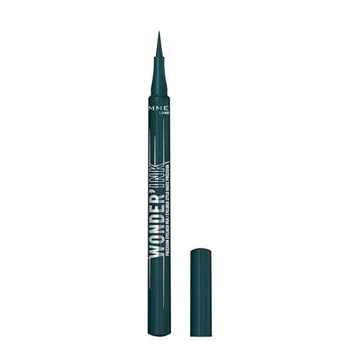 Limited-time offer: Rimmel Wonder'Ink Precision Liquid Eyeliner Pen, 004 Velvet Ivy, Waterproof, Smudge-proof, Long-Lasting, Highly Pigmented Formula, True Matte Finish, Soft Felt Tip, Cruelty Free, Vegan from 7.99 £ to 5.99 £ (save 25%)