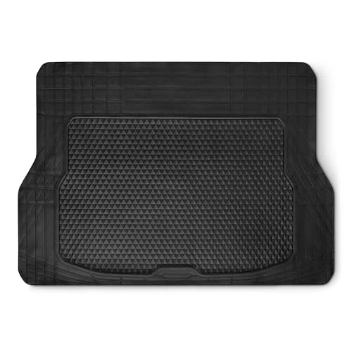 Tijdelijke aanbieding: Amazon Basics Kofferbakmat, bescherming tegen alle weersomstandigheden, op maat te snijden om te doen passen, zwart van 18.93 € naar 18.93 € (0.00% korting)