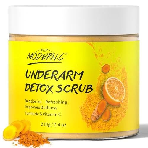 Oferta limitada: Exfoliante Desintoxicante para Axilas con Cúrcuma y Vitamina C, Eliminador Manchas Oscuras en las Axilas, Desodorante Corporal para Unificar Tono de la Piel, Exfoliante Corporal para Mujeres y Hombres de 16.99 EUR a 13.99 EUR (ahorro 18%)