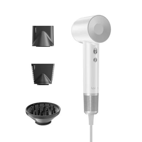 Oferta limitada: Laifen Swift Special Secador de Pelo 200 M Iones Motor sin Escobillas de 110 000 RPM Secado Rápido Control Inteligente de Temperatura 3 Boquillas Magnéticas Bajo Ruido Hogar Rizado Alisado (Blanco) de 169.99 EUR a 169.99 EUR (ahorro 0%)