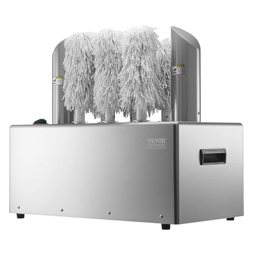 Offre limitée : VEVOR verre Polisseuse Électrique Commerciale pour Essuyage et Polissage des Verres à 8 Brosses 660 Tasses/heure de 607.29 € à 607.29 € (0.00% de remise)