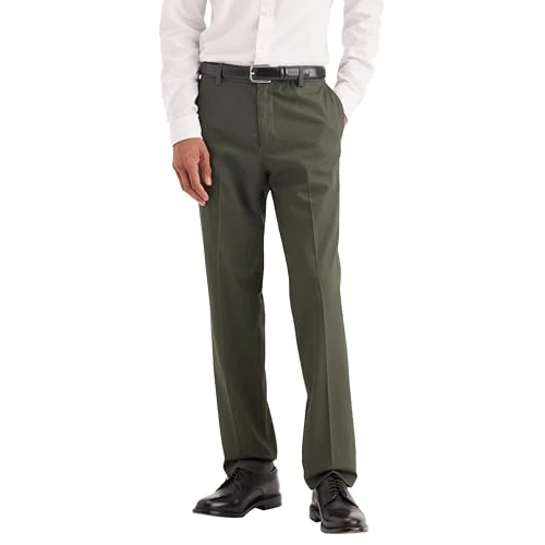 Dockers Herren Signature Stain Defender Slim Pants, Chimera, 33W / 32L